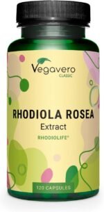 Vegavero Premium Rhodiola Rosea 200 mg | 3% Rosavins & 1% Salidroside | 120 Capsules | Herbal Adaptogenic Supplement | Rhodiolife | NO Additives | Vegan - Image 2