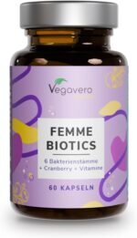 Vegavero Probiotics for Women | 35 Billion CFU & Inulin | with Cranberry Extract and Vitamins | 60 Capsules | Natural Female Flora | NO Additives - Image 2