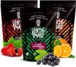 Verde Mate Green Fruity Yerba Mate Tea Set 3 x 500g - Energia, Frutos Tropicales, Frutos del Bosque, Brazilian - Image 2