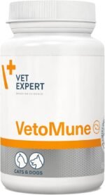 Vet Expert VetoMune Immune Support Supplement for Cats & Dogs – Boosts Natural Defences, Aids Recovery, 60 Capsules - Image 2