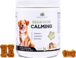 Vigor & Vitality Calming Treats For Dogs, Relaxation, Barking, Fear, Emotional Balance, Eases Anxiety, Hyperactivity & Stress. 120 Chews (Chicken Flavour) - Image 2