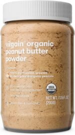 Vilgain 100% Organic Peanut Butter Powder | Sugar-Free with 2x Fewer Calories | Ideal for Smoothies & Porridge | Rich in Protein & Fiber | 46 kcal per Serving (200g) - Image 2