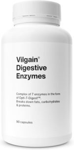 Vilgain Digestive enzymes - 7 enzymes from Plant Sources, Support The Digestion of Lactose, Protein and carbohydrates, Improves Nutrient utilisation - Image 2