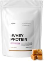 Vilgain Lactose Free Whey Protein - 1000 g - 75% Protein, Lactose Free, sweetened with stevia, Ultra-Filtered at Low temperatures (1000g, Salted Caramel) - Image 2
