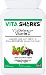 VitaDefence+ Vitamin C - Bespoke Potent & Comprehensive All-in-One Vegan Anti-Oxidant Formula to Defend, Support & Boost Overall Immunity - Kosher - Image 2