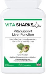 VitaSupport 60 Essential Liver Support & Cleanse. Potent, Kosher, Vegetarian & Natural Toxin Flush & Detox Formula with Biotin & Choline for Lipid Metabolism - Image 2
