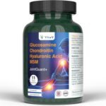 VitaV JointGaurd+ Glucosamine & Chondroitin High Strength with MSM & Hyaluronic Acid | Joint Care Supplements for Women & Men with Turmeric, Black Pepper, Ginger, Vitamin C & Zinc | 120 Capsules - Image 2