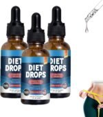 Vitaburn Drops for Wellness & Metabolism Support,Vitaburn Slimming Drop for Men & Women, Wei-GHT Loss Support Drops, Control Cravings & Burn Fat Naturally (60ml, 3pcs) - Image 2