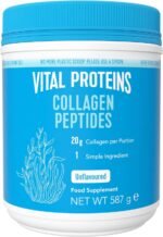 Vital Proteins Collagen Peptides Powder Supplement (Type I, III), Unflavoured Hydrolyzed Collagen-Hair, Skin, Nail Support Supplement, Paleo, Gluten Free, Non-GMO, 20g per Serving 587g Canister, 1Pack - Image 2