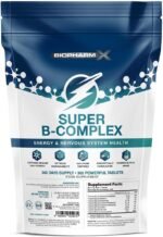 Vitamin B Complex - 365 Tablets (1 Year Supply) Maximum Strength Complete B Vitamin Complex Formula (B1, B2, B3, B5, B6, B12, Biotin, Folic Acid) for Energy, Focus & Immunity - Suitable for Vegans - Image 2