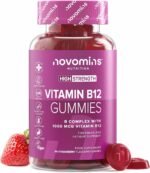 Vitamin B12 Gummies - Vegan - High Strength - 1 Month Supply - Vitamin B12 1000 MCG – Enriched with Vitamin C, B1, B2, B6, Biotin - Gummies Made by Novomins - Image 2