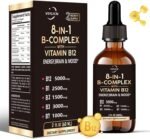 Vitamin B12 Liquid Drops High Strength 5000mcg per Serving - Vegan Supplement - 60ml Bottle at 4X Concentration - Premium Vitamin B12 Extract - 2 Month Supply - Image 2