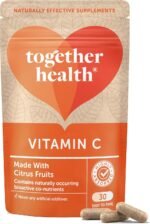 Vitamin C – Together Health – Natural Citrus Fruits – Gentle & Easily Absorbed – Includes Naturally Occurring Bioflavonoids – Vegan Friendly – Made in The UK – 30 Vegecaps - Image 2