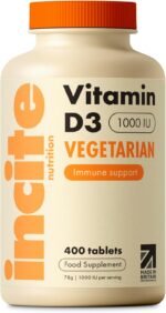 Vitamin D 1000iu - 1+ Year Supply - High Strength 400 Easy Swallow Tablets - One a Day High Strength Cholecalciferol VIT D3 - Vegetarian Supplement - Microtablets - Made in UK - Image 2