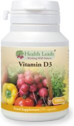 Vitamin D3 1000iu x 90 Capsules, Suitable for Vegetarians, Magnesium Stearate Free, Contributes to The Maintenance of Normal Bones, Muscle Function & The Immune System, UK Manufactured - Image 2