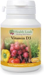 Vitamin D3 4000iu x 90 Capsules, Suitable for Vegetarians, Magnesium Stearate Free, Contributes to The Maintenance of Normal Bones, Muscle Function & The Immune System, UK Manufactured - Image 2