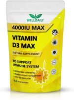 Vitamin D3 - D3 Vitamin 4000 Lu | 30 Tablets Max Vitamin D3 | Easy to Swallow High Strength Muscle & Bone Support Tablets | Halal & Kosher Vegan Tablets for Regulate Blood, Heart Function - Image 2