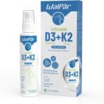 Vitamin D3 K2 Oral Spray Muskmelon Flavour | 75mcg 3000 IU | Easy Absorption Liquid Spray for Bone Health & Immune Support | 1 fl oz (30 ml) 60 Servings - Image 2