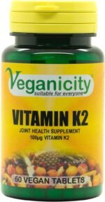 Vitamin K2 (MK-7) 100µg : Bone & Circulation Health Supplement : 60 Tablets, in a Planet-Friendly 99% Recycled Pot - Image 2