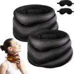 Vitavix Anti Snoring Neck Support, Vitavix Neck Support for Snoring, 2025 New Adjustable Soft Foam Neck Brace Cervical Collar, Necksupport - Never Snore Again, Comfortable for a Restful Sleep (2Pcs) - Image 2