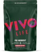 Vivo Life - Pre-Workout Energy Drink Supplement, Improve Performance, Guarana Natural Caffeine, Vegan & Gluten Free, 17 Servings/255g (Strawberry Beetroot) - Image 2