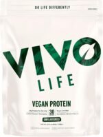 Vivo Life Vegan Protein Powder | 21g Plant Based Protein per Scoop (30 Servings) | Energy & Immunity - Iron & Zinc | Lactose Free & Easy to Digest | No Artificial Sweeteners (900g, Unflavoured) - Image 2