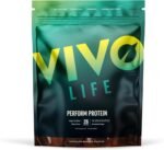 Vivo life Perform Plant Protein Powder | 25g Protein with BCAAs, Iron, Zinc, Turmeric & Herbal Enzyme Blend | Lactose Free & Easy to Digest, Plant-Based Nutrition | Chocolate Brownie - 26 Servings - Image 2