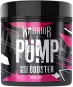 Warrior Pump Non Stim Pre-Workout Powder 225g – Nitric Oxide Supplement – Contains Citrulline Malate, Cyclic Dextrin for Energy, Focus, and Performance – 30 Servings (Bubblegum) - Image 2