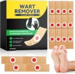 Wart Remover Plasters Patches 30 Pads Maximum Strength Verruca Corn Removal for Plantar Warts on Feet Hands Toes, Fast Acting Effective Pain Relief Gentle Herbal Formula - Image 2