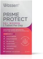 Wassen Prime Protect 50+ Women | 90 Vegan Capsules | Multivitamin For Women | Menopause Supplements For Hormone Balance For Women | Vitamin For Women Over 50 Multivitamins | Hormonal Balance For Women - Image 2