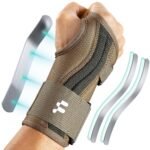 Wear Resistant Kevlar Wrist Support with Removable Aluminium Stays for Men Women, Carpal Tunnel Wrist Splint for Arthritis, Tendonitis, Repetitive Strain, Adjustable Wrist Brace for Work Sleep - Image 2
