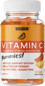 Weider Vitamin C Gummies - Reduces Fatigue and Supports Immune System Function - 250 mg per dose - Sugar- and Gluten-Free - Natural Flavours - 84 Gummies - Image 2