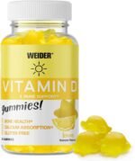 Weider Vitamin D Gummies - Vitamin D3 for The Immune System and Calcium Absorption - 25 µg per dose - Gluten- and Sugar-Free - Natural Flavours - 50 Gummies - Image 2