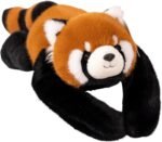 Weighted Panda Stuffed Animal,Anxiety Relief Plush Toy with Strategically Placed Glass Beads Soft Huggable Pillow for Adults & Kids,Stress Comfort & Sleep Support Desk Companion,Travel Neck Rest (D) - Image 2