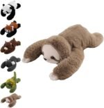 Weighted Plush Animals, Weighted Animals for Adult, Hugging Pillow for Anxiety Relief & Sleep Support, Soft Plush Huggable Pillow for Stress & Comfort (45cm-Sloth) - Image 2