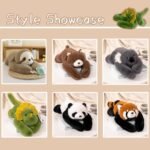 Weighted Plush Animals for Kids & Adults, Hugging Pillow for Anxiety Relief & Sleep Support, Cute Soft Plush Huggable Pillow for Stress & Comfort (Sloths 45CM) - Image 2