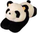 Weighted Stuffed Animal Panda - 60cm Anxiety Relief Plush Toy for Kids & Adults, Soft Hugging Pillow for Sleep Support & Stress, Comfort Cuddle Toy for Home Office Car ﻿ (Black) - Image 2