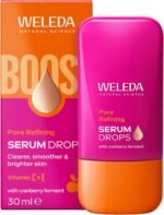 Weleda Pore Refining Face Serum Drops with Cranberry, Facial Serum with Vitamin C & E, Clearer, Smoother & Brighter Skin, 100% Certified Natural, Organic, Vegan, 30ml - Image 2