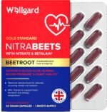 Wellgard Beetroot Capsules – Vegan High Strength Beetroot Supplement, Nitric Oxide, 60 Capsules - Image 2