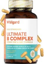 Wellgard Vegan Vitamin B Complex High Strength - with Vitamin B1 (Thiamin), Vitamin B2 (Riboflavin), Niacin, Vitamin B6, Folic Acid, Vitamin B12 and Biotin, 90 Capsules, Made in UK - Image 2