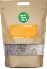 Wholefood Earth Chia Seeds 3 kg | GMO Free | Natural | High Fibre | High Protein - Image 2
