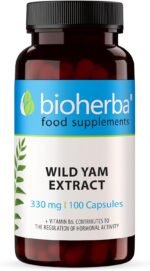 Wild Yam 330 mg – 100 Capsules | Traditional Herbal Supplement for Women’s Wellness and Monthly Balance by BIOHERBA - Image 2