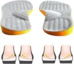 Women Men Posture Correcting Orthotic Insoles 4 in 1 Gel Insoles Flat feet Arch Support Orthopedic overpronation Supination Plantar Fasciitis Metatarsalgia X/O Valgus Varus Shoe Inserts - Image 2