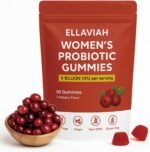 Women’s Probiotic Gummies with Cranberry & Prebiotic Fiber – 5 Billion CFU per Serving, Vegan, Sugar-Free, Gut & Intimate Balance Support – 60 Gummies - Image 2