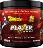 X Dragon Ball Super | Black Cherry Blast Energy Powder | 60 Servings | Boost Focus Nootropics & Performance – Sugar Free Energy Supplement - Image 2
