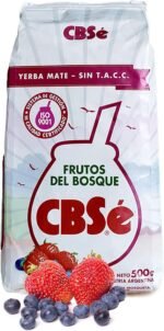 Yerba Mate Tea CBSé Frutos del Bosque 0.5 kg from Argentina | Detox and Energy Drink - Image 2