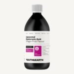 Youth & Earth Liposomal Hyaluronic Acid Liquid - Pure Hyaluronic Acid Supplements for Natural Skin Hydration & Joint Supplements for Men & Women - 100% Vegan Formula Dragon Fruit Flavor (250ml) - Image 2