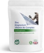 Zinc, Magnesium and Vitamin B6-180 Tablets Pack - (Vegan) Muscle Health and Recovery, Sleep Aid - Image 2