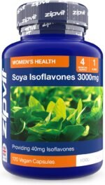 Zipvit SOYA Isoflavones 3000mg,120 Vegan Capsules, 4 Months Supply - Image 2