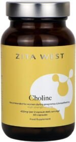 Zita West Choline Supplement - 400mg Choline Bitartrate for Pregnancy & Postnatal Support, 60 Capsules (1 Month Supply) - Image 2